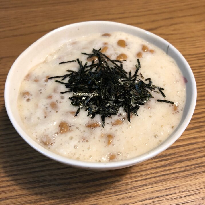 とろろ納豆ご飯♪